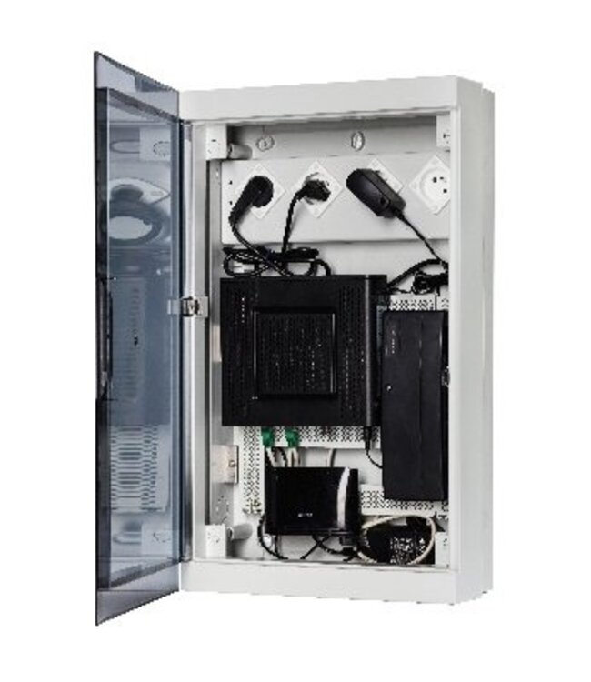 ABB Industrial Fix-O-Rail multimediakast - 4 rijen