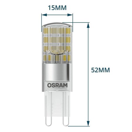 Osram Osram Parathom LED Pin G9 2.6W 827 -vervangt 30Watt