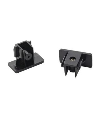 Eutrac Eindkap 1- fase rail, per 2 stuks