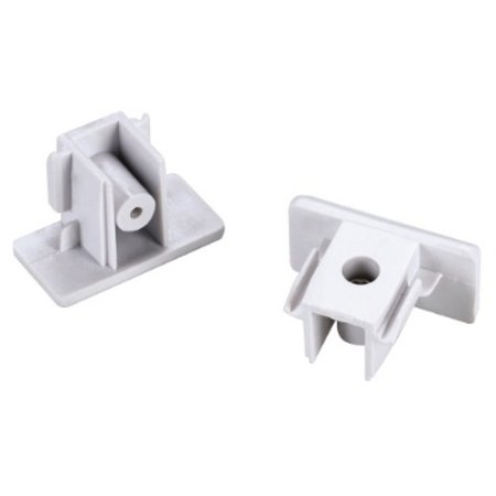Eutrac Eindkap 1- fase rail, per 2 stuks