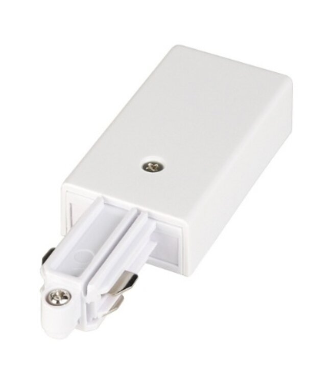 Eutrac 1 fase rail voeding, aarding rechts