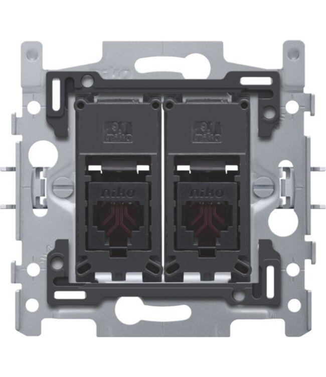 Niko Tweevoudige RJ11 - telefoonaansluiting 170-65114