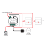 Unibright Inbouw 230V PWM dimmer-RF