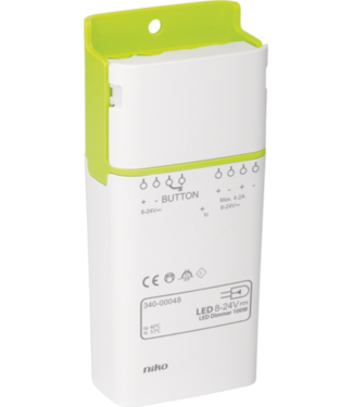 Niko PWM LED dimmer 8-24VDC - 100Watt