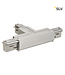 Eutrac 3-fase rail Eutrac T- koppeling,met aarding rechts