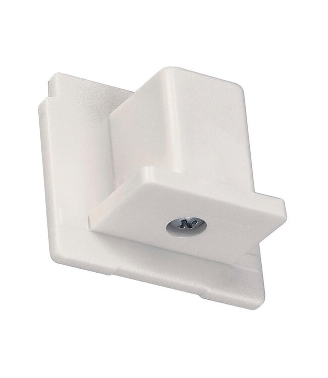 Eutrac 3-fase rail Eutrac eindkap, zwart, wit of grijs