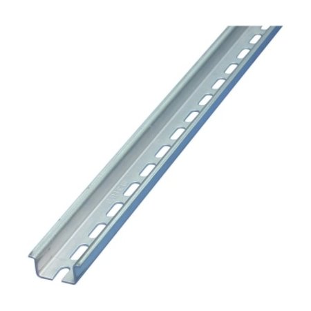 Standaard Dinrail, lengte 1 meter, 7.5mm hoog