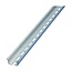 Standaard Dinrail, lengte 1 meter, 7.5mm hoog