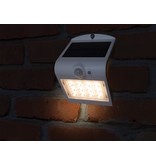 Perel LED Wandlamp op zonne-energie met sensor, 1.5Watt