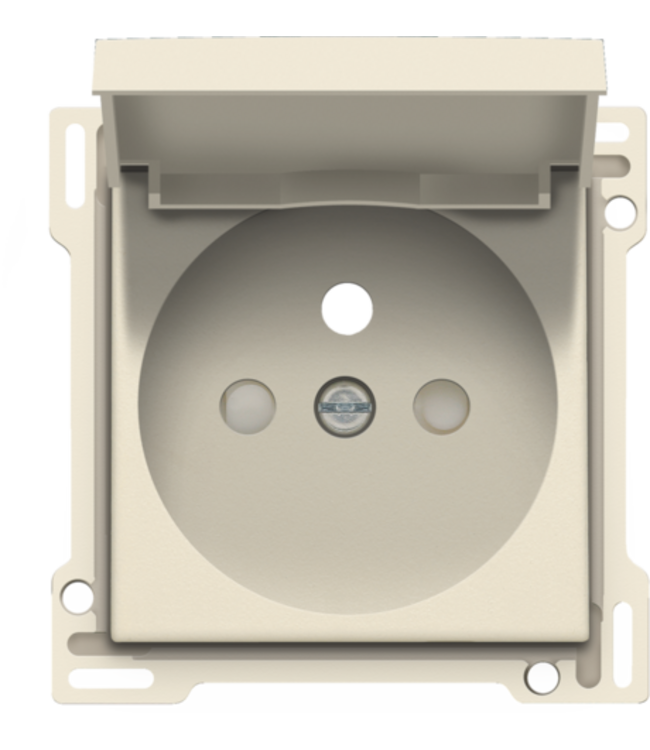 Niko Afwerkingsset voor Niko stopcontact met klapdeksel, kleur te kiezen