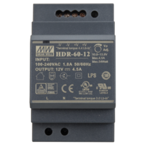 12VDC DIN rail voeding 60 Watt