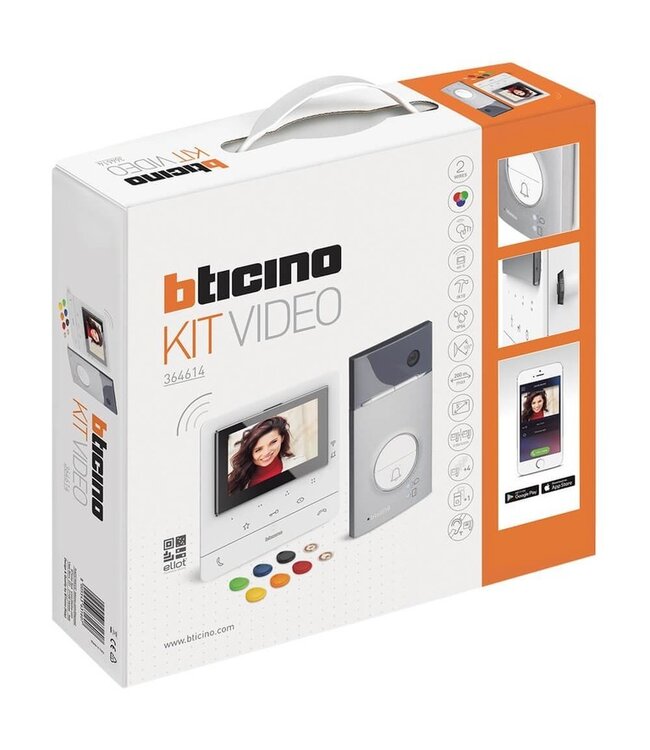 Bticino Bticino Videokit Linea 3000 + Classe 100 X16E + wifi en 3-4G