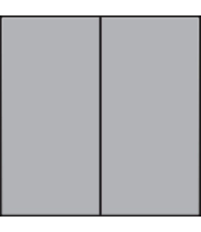 Niko Niko afwerkingsset voor dubbele elektronische schakelaar of drukknop