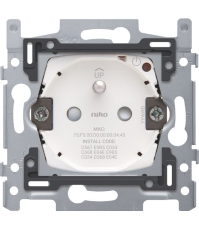 Niko Niko Geconnecteerd, zigbee slim stopcontact 170-33505