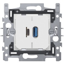 USB-A en USB-C smartlader, 420-00512