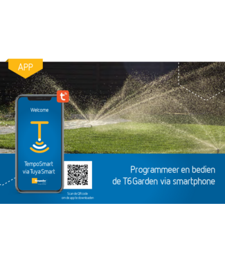 T6 Garden via smartphone