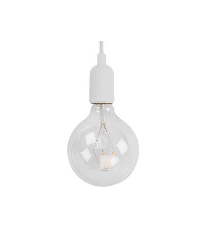 Lamphouder met textielkabel