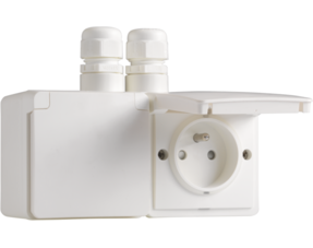 Niko Hydro stopcontact wit kit