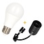 E27 Fitting + 10Watt LED lamp 4000K