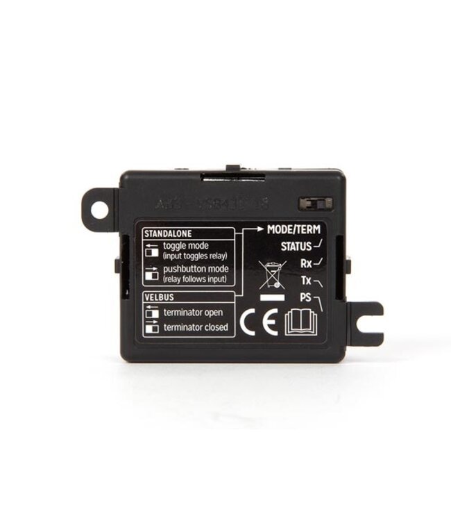 Velbus Mini 1-kanaals wisselrelaismodule (voor standalone en velbus werking)