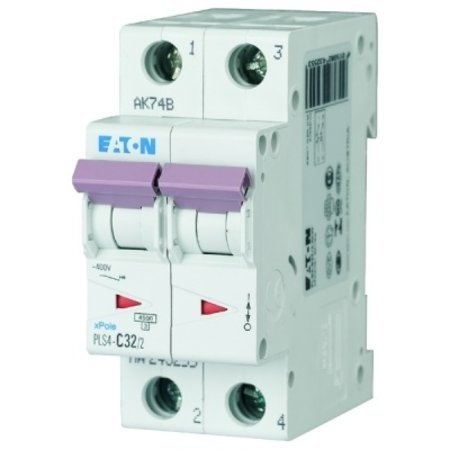 Eaton Eaton Automatische zekering 2P - 4.5kA, curve C