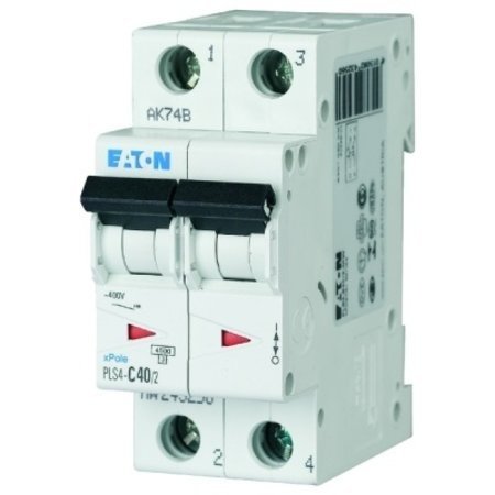 Eaton Eaton Automatische zekering 2P - 4.5kA, curve C