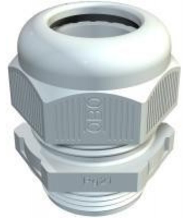 PVC wartel M25, grijs