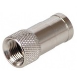 Hirchmann F-Connector, push-on, per stuk