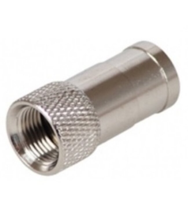 F-Connector, push-on, per stuk