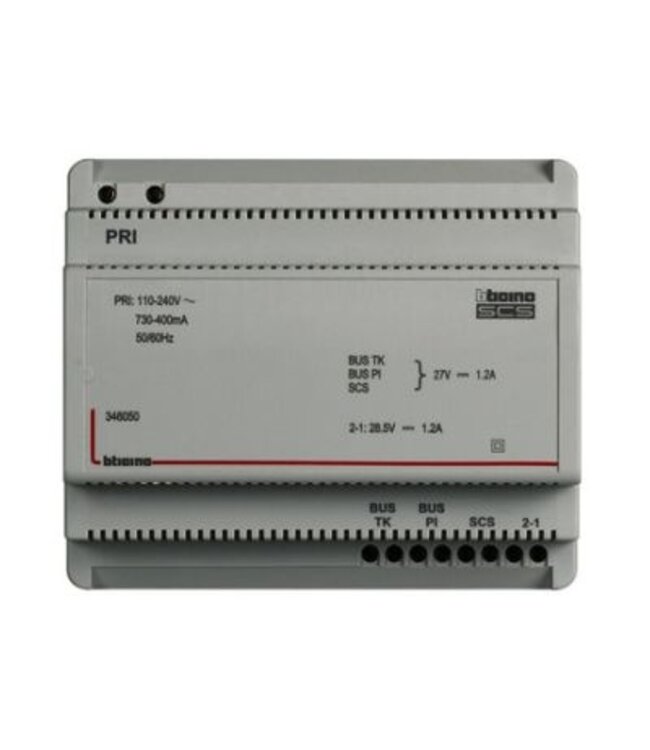 Bticino 2-draads voeding, bticino videofoon