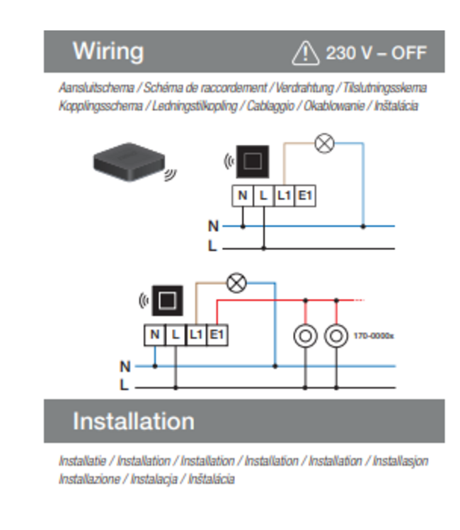 Niko Niko Geconnecteerde enkelvoudige schakelaar, 552-72101