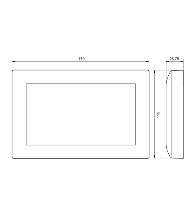 Niko Niko Videobinnenpost 2-draads, 510-50000