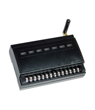 zes kanaals ontvanger wifi en RF 433Mhz