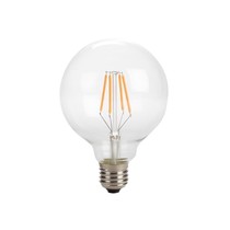 Retro filament lamp G95 - 4W - E27 -intens warm wit