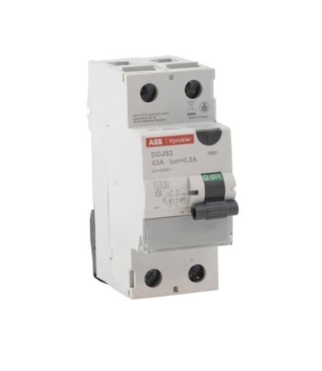 ABB Industrial DIFF-O-JUMP differentieelschakelaar type A, 2P, 40A