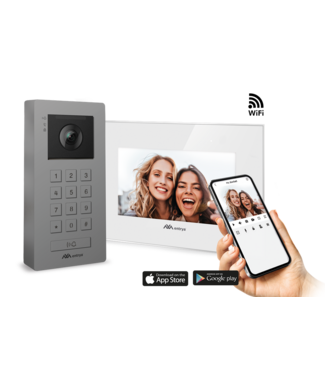 Entrya Facila neXt K2271W videofoonkit & codeklavier