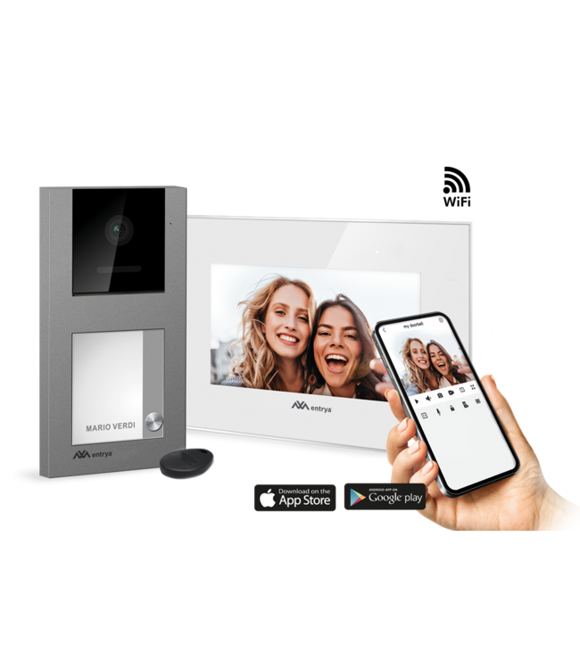 Entrya Facila neXt K2171W videofoonkit