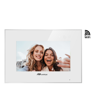 Entrya Facila neXt M71W binnenpost 7" met of zonder wifi Entrya Facila neXt M71W binnenpost 7" met of zonder wifi