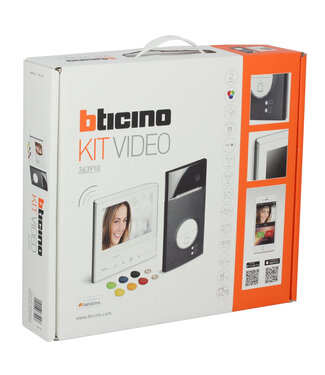 Bticino Videokit Classe 300 X13E+Wifi/4G - zwart