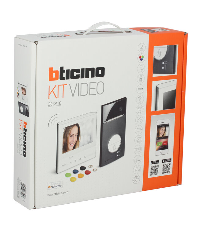 Bticino Bticino Videokit  wifi en 3-4G - geheugen -zwarte uitvoering