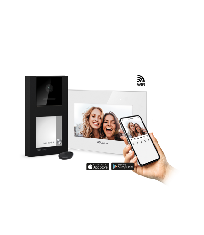 Entrya Facila neXt K2171W videofoonkit