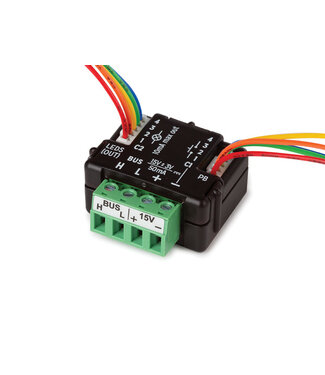 Velbus VMB4PB - 4-kanaals drukknopinterface