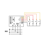 Velbus Velbus  4-kanaals drukknopinterface VMB4PB