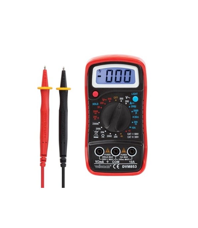 Digitale Multimeter Cat III 600V - 10A