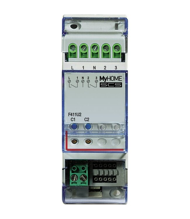 Bticino Bticino 4-kanaals actuator, MyHome Up of standalone