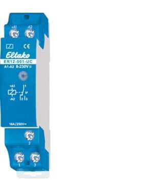 Eltako Relais met wisselcontact ER12-001 UC Eltako Relais met wisselcontact ER12-001 UC