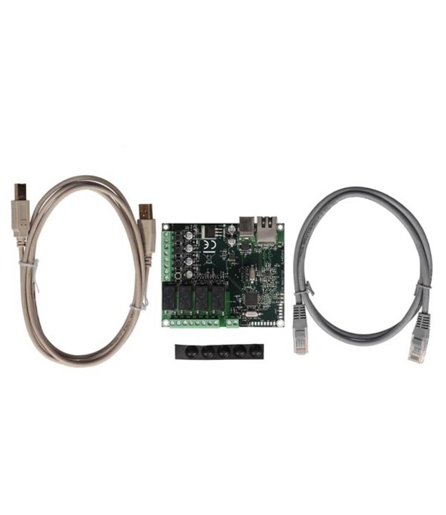 Velleman Ethernet Relaiskaart WMRC204