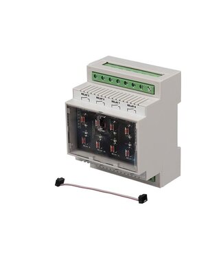 Velleman Uitbreiding Din-Rail relaiskaart Velleman Uitbreiding Din-Rail relaiskaart