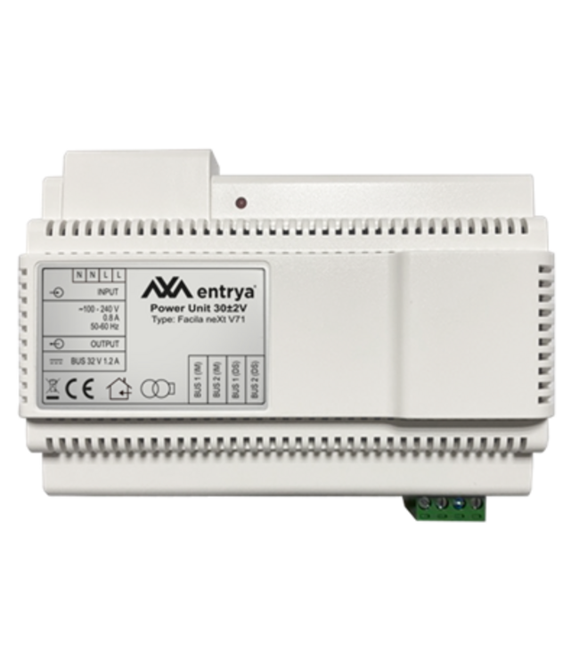 Entrya Facila Next V71 voeding met businterface