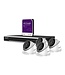 etiampro IP-videobewakingsset met 4 kanaals NVR recorder en 4 IP-4MP camera's